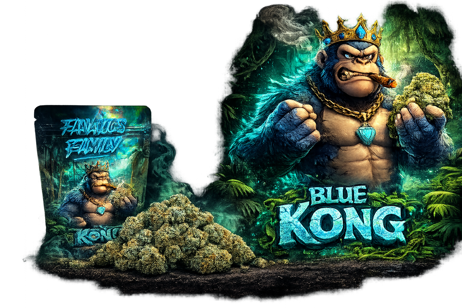 Blue Kong Hydro CBD